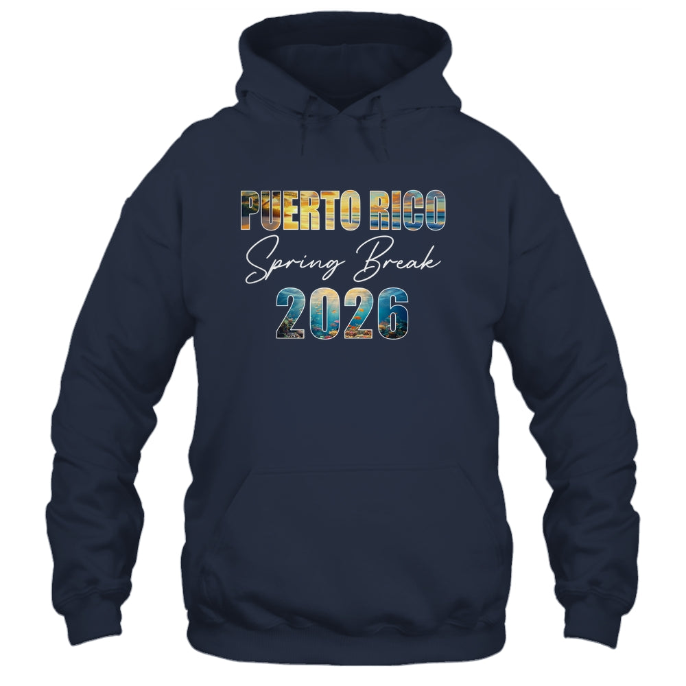 Puerto Rico Spring Break 2026 Summer Vacation Beach Shirt & Tank Top | teecentury