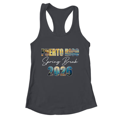 Puerto Rico Spring Break 2026 Summer Vacation Beach Shirt & Tank Top | teecentury