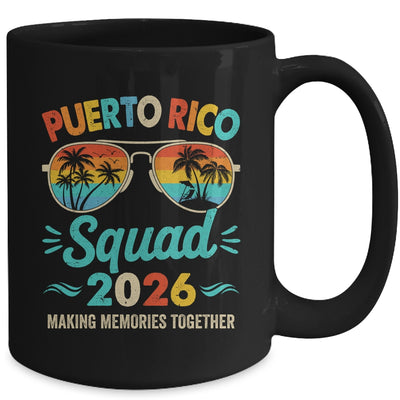 Puerto Rico Squad 2026 Vacation Friends Family Matching Group Mug | teecentury