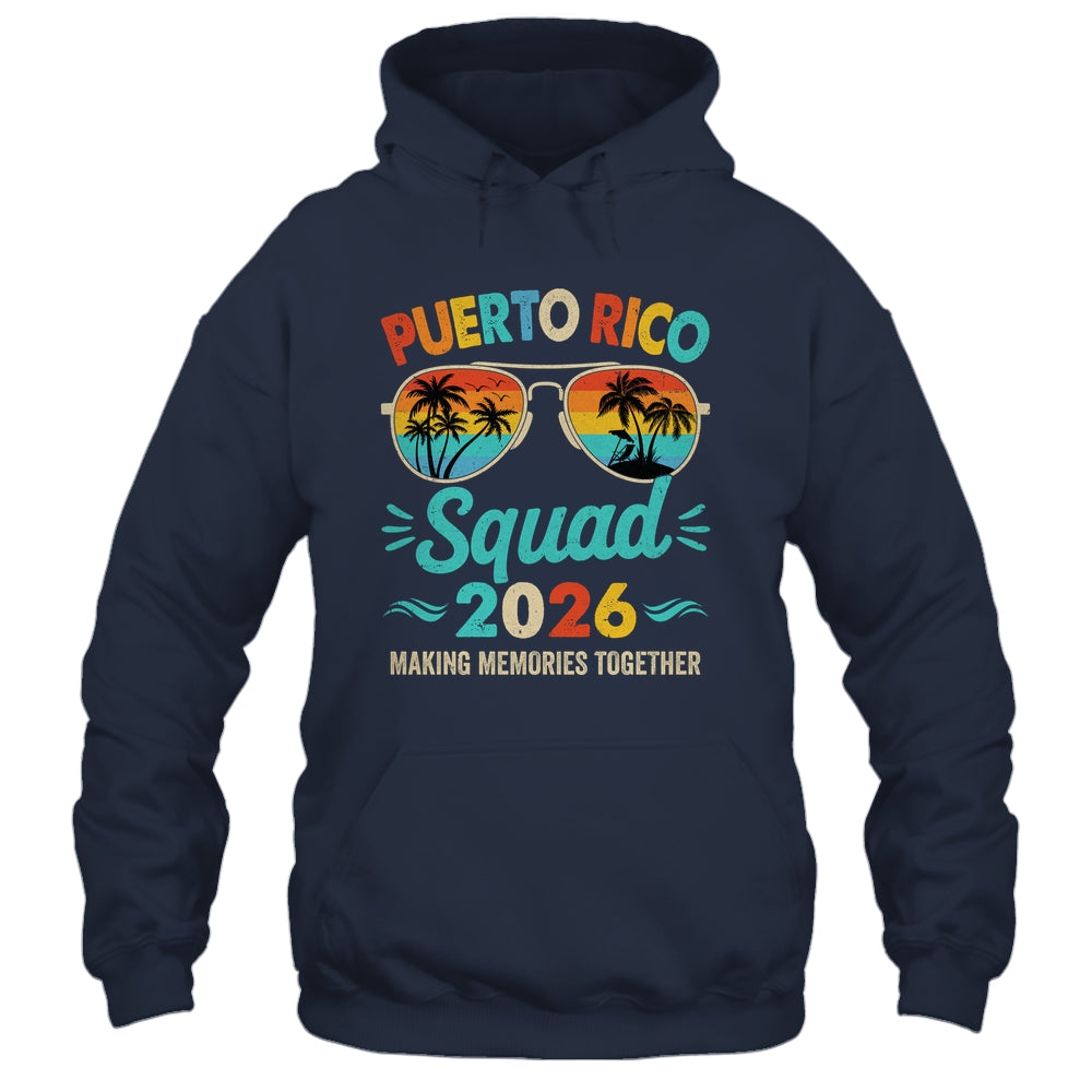 Puerto Rico Squad 2026 Vacation Friends Family Matching Group Shirt & Tank Top | teecentury