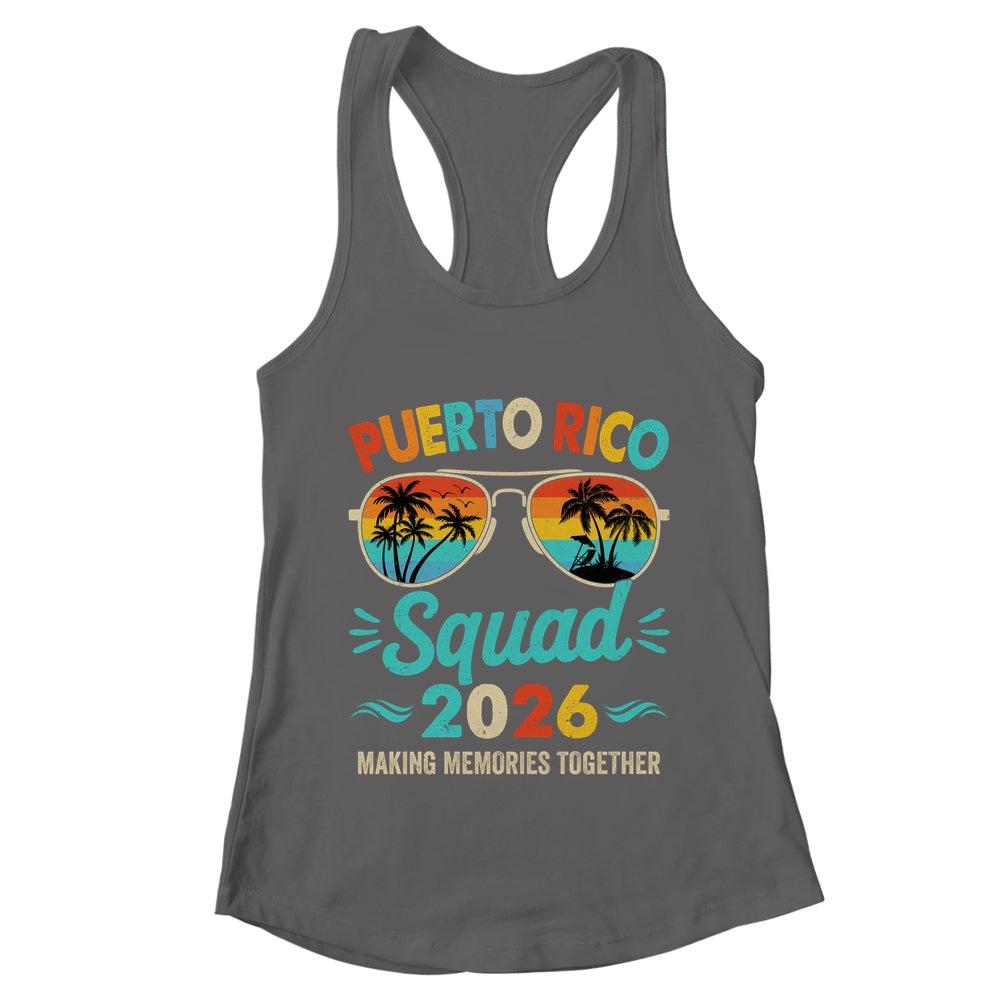 Puerto Rico Squad 2026 Vacation Friends Family Matching Group Shirt & Tank Top | teecentury