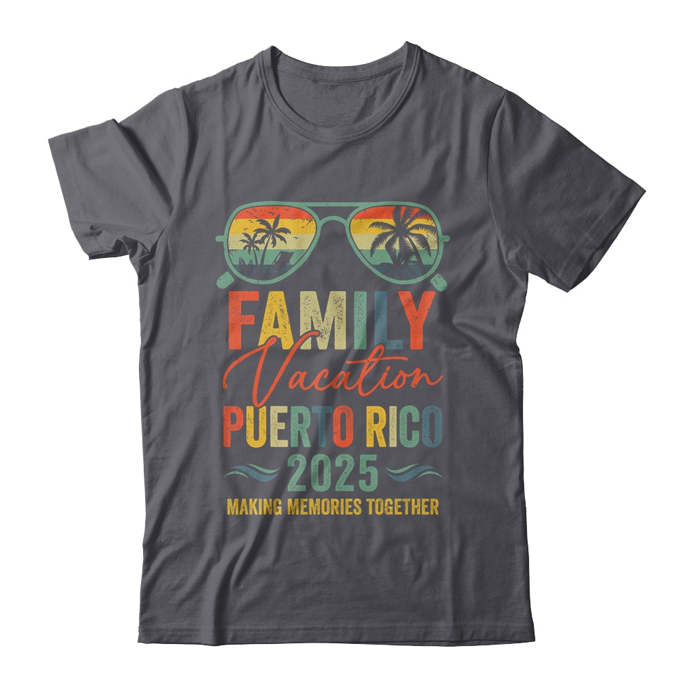 Puerto Rico Vacation 2025 Matching Family Group Summer Shirt & Tank Top | teecentury