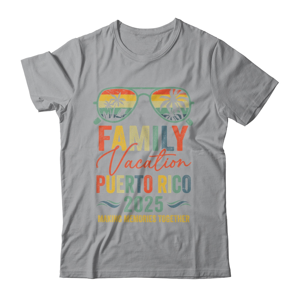 Puerto Rico Vacation 2025 Matching Family Group Summer Shirt & Tank Top | teecentury