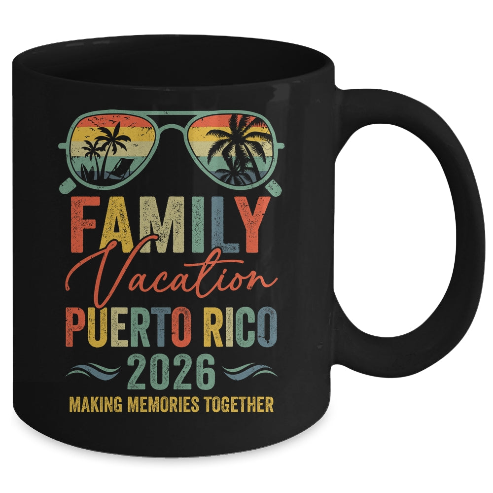 Puerto Rico Vacation 2026 Matching Family Group Summer Mug | teecentury