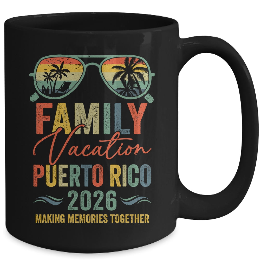 Puerto Rico Vacation 2026 Matching Family Group Summer Mug | teecentury