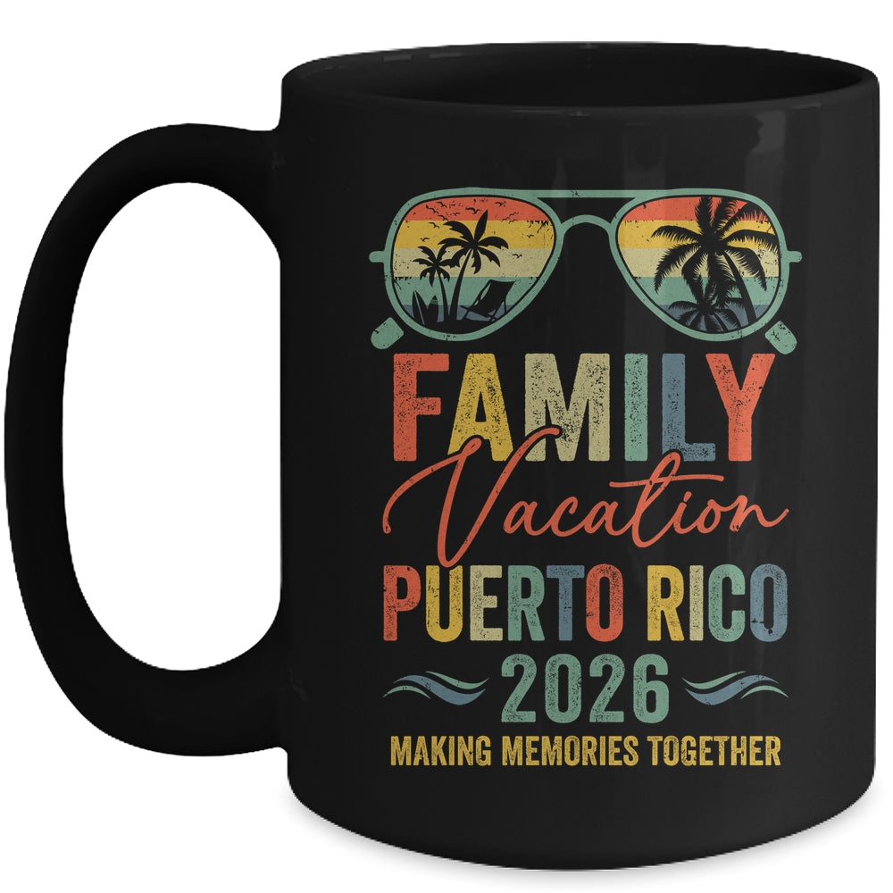Puerto Rico Vacation 2026 Matching Family Group Summer Mug | teecentury