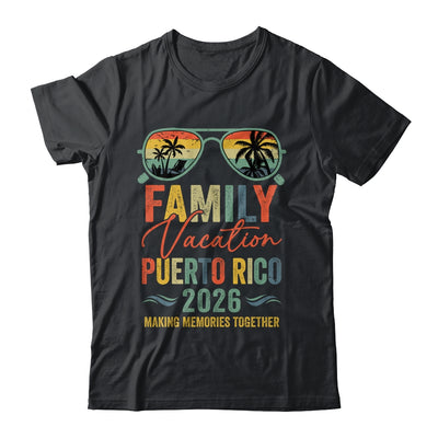 Puerto Rico Vacation 2026 Matching Family Group Summer Shirt & Tank Top | teecentury