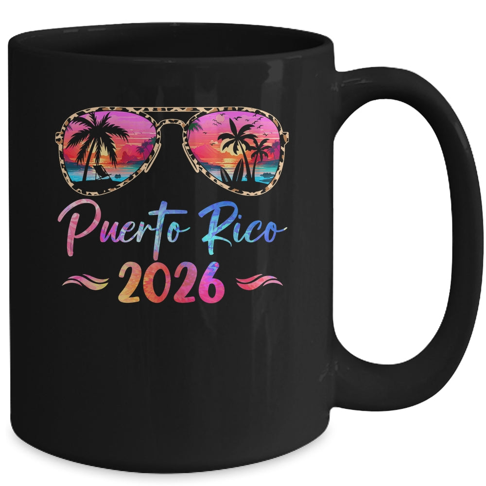 Puerto Rico Vacation 2026 Matching Group Family Summer Trip Mug | teecentury