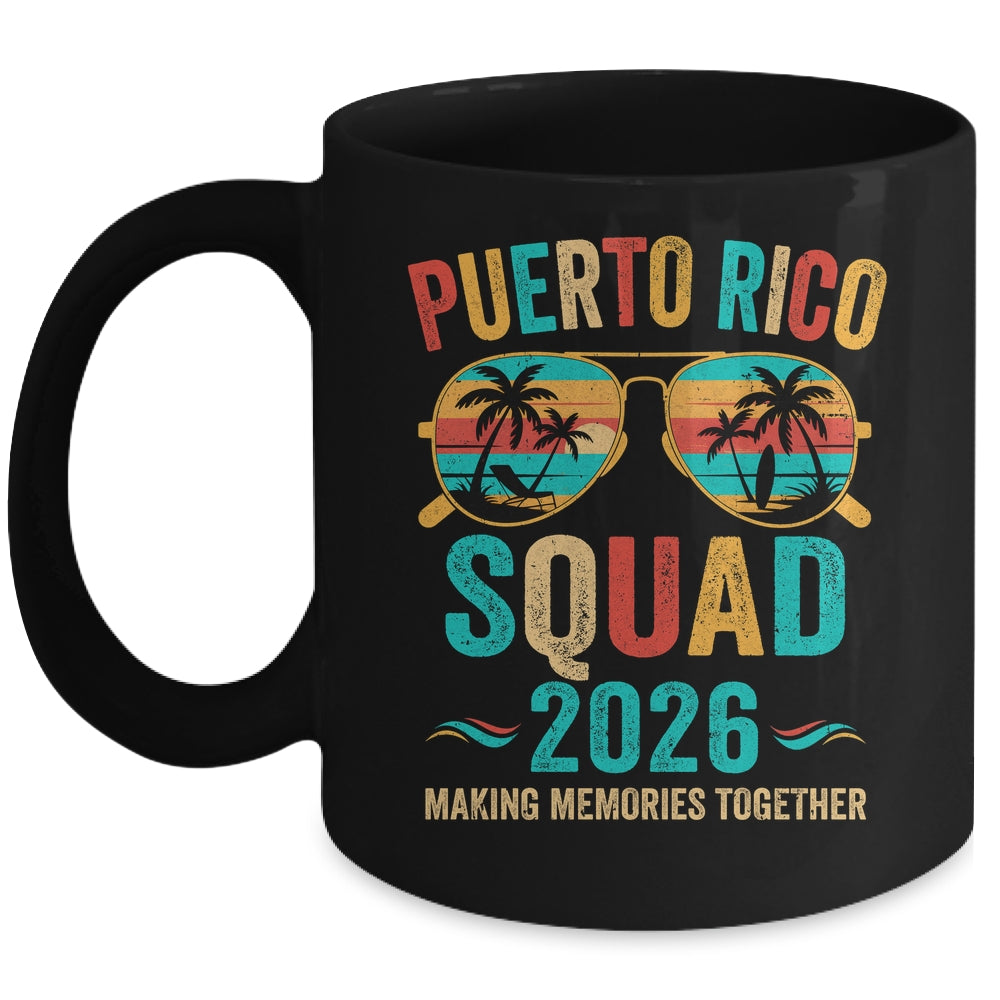 Puerto Rico Vacation Squad 2026 Family Matching Vintage Mug | teecentury
