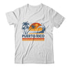 Puerto Rico Vacation Sunset Cute 70s Vintage Retro Beach Shirt & Tank Top | teecentury