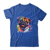 Pug Mom Lover Puppy Dog Watercolor Tie Dye Painting Shirt & Tank Top | teecentury