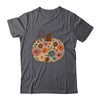Pumpkin Floral Autumn Fall Season Wildflower Thanksgiving Shirt & Sweatshirt | teecentury