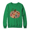 Pumpkin Floral Autumn Fall Season Wildflower Thanksgiving Shirt & Sweatshirt | teecentury