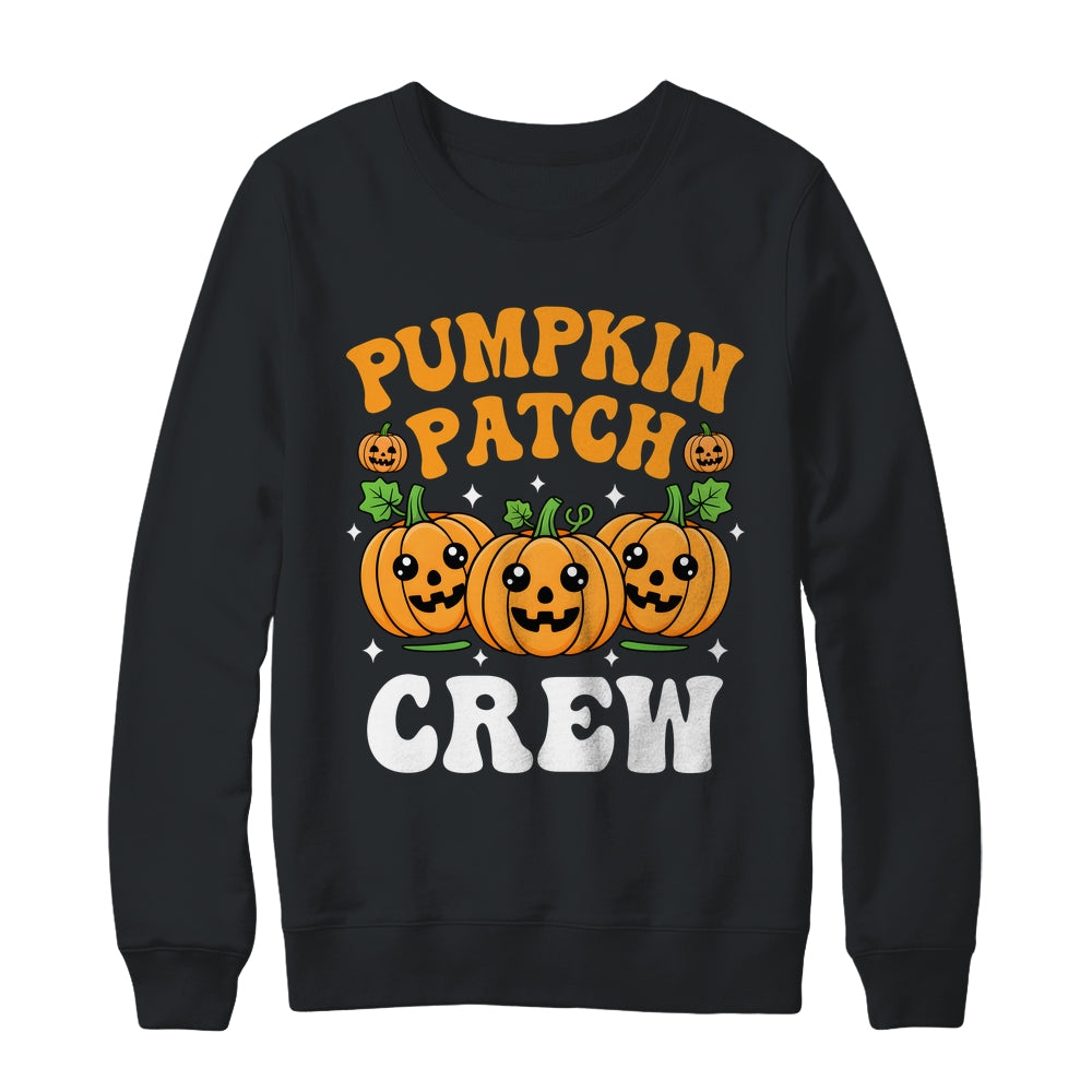 Pumpkin Patch Crew Matching Family Group Fall Autumn Shirt & Sweatshirt | teecentury