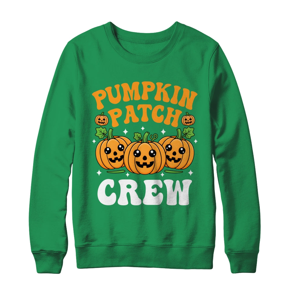 Pumpkin Patch Crew Matching Family Group Fall Autumn Shirt & Sweatshirt | teecentury