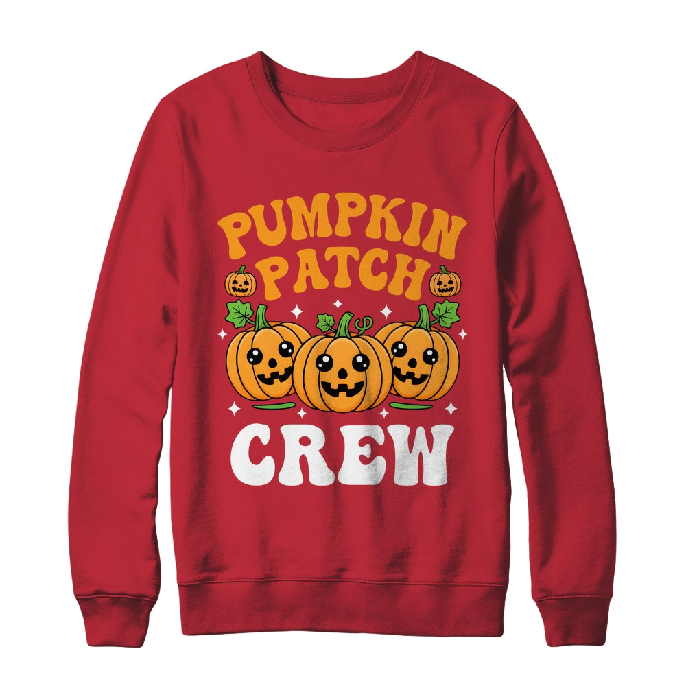 Pumpkin Patch Crew Matching Family Group Fall Autumn Shirt & Sweatshirt | teecentury