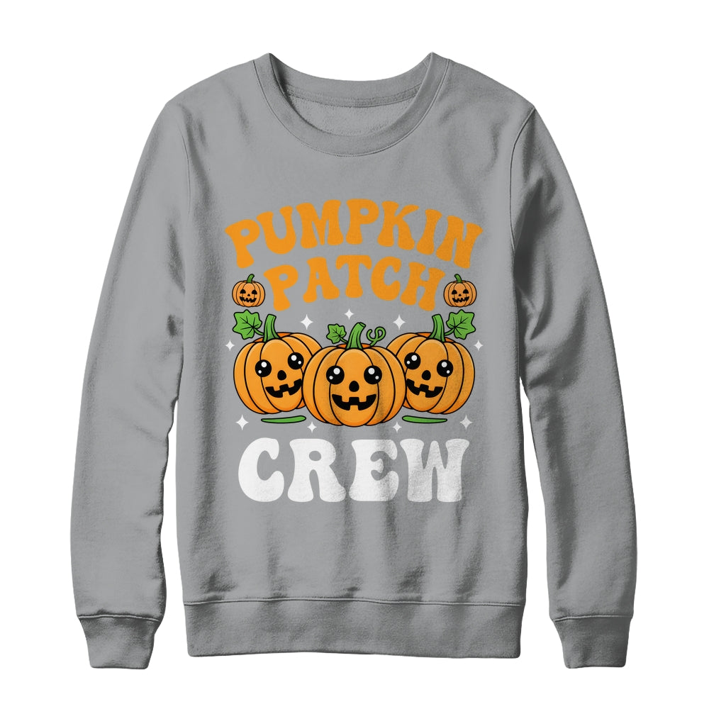 Pumpkin Patch Crew Matching Family Group Fall Autumn Shirt & Sweatshirt | teecentury
