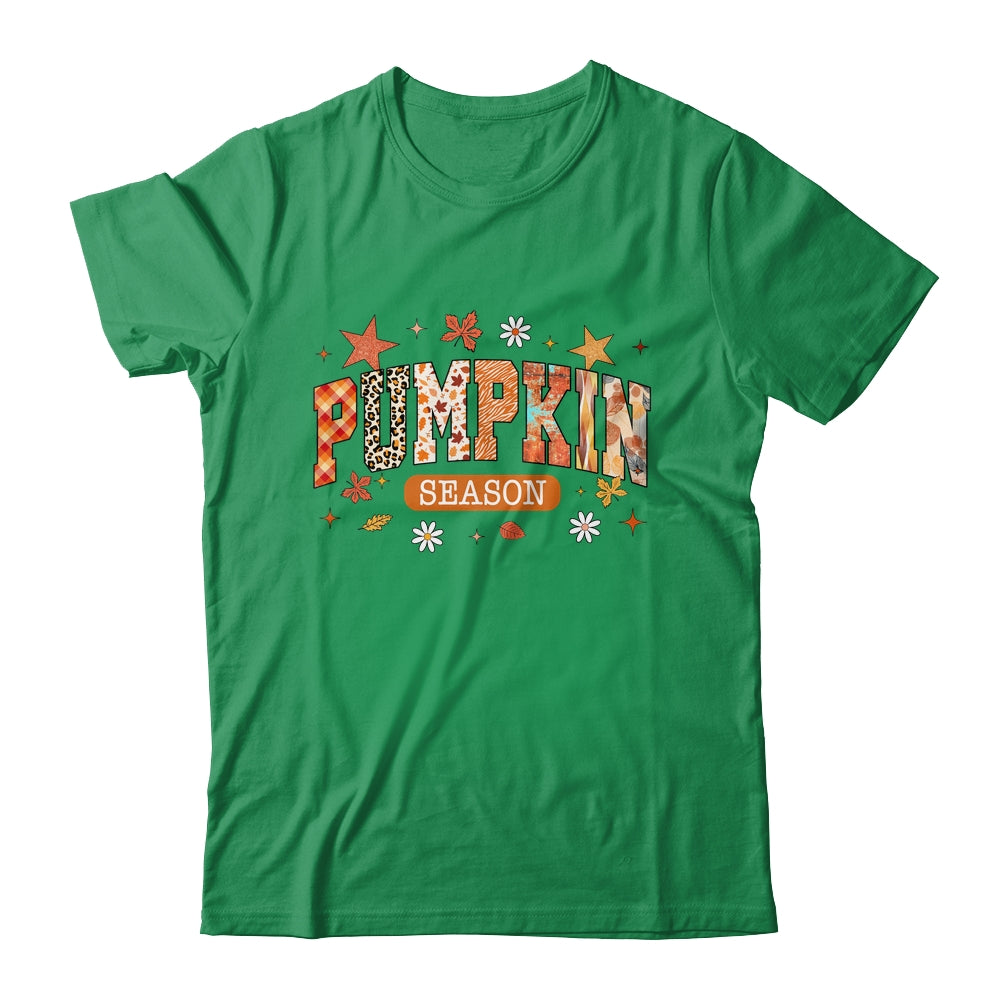 Pumpkin Season Fall Retro Preppy Pumpkin Halloween Spooky Shirt & Sweatshirt | teecentury