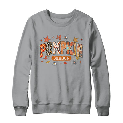 Pumpkin Season Fall Retro Preppy Pumpkin Halloween Spooky Shirt & Sweatshirt | teecentury