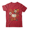 Pumpkin Season Wildflower Thanksgiving Autumn Fall Leaves Shirt & Sweatshirt | teecentury
