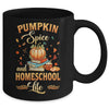 Pumpkin Spice And Homeschool Life Funny Homeschooler Mug | teecentury