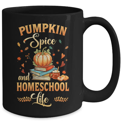 Pumpkin Spice And Homeschool Life Funny Homeschooler Mug | teecentury