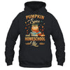 Pumpkin Spice And Homeschool Life Funny Homeschooler Shirt & Tank Top | teecentury