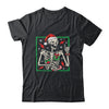 Punk Rock Skeleton Santa Hat Cool Rocker Christmas Men Women Shirt & Sweatshirt | teecentury