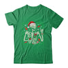 Punk Rock Skeleton Santa Hat Cool Rocker Christmas Men Women Shirt & Sweatshirt | teecentury