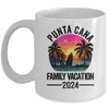 Punta Cana 2024 Family Vacation Matching Dominican Republic Mug | teecentury