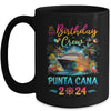 Punta Cana 2024 Vacation Birthday Crew Trip Matching Group Mug | teecentury