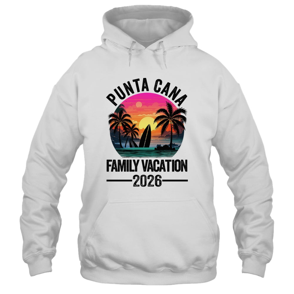 Punta Cana 2026 Family Vacation Matching Dominican Republic Shirt & Tank Top | teecentury