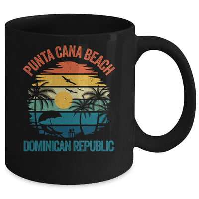 Punta Cana Beach Souvenir Dominican Republic Retro Vacation Mug | teecentury