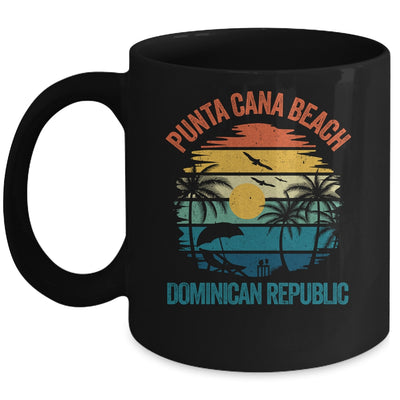Punta Cana Beach Souvenir Dominican Republic Retro Vacation Mug | teecentury