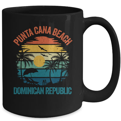 Punta Cana Beach Souvenir Dominican Republic Retro Vacation Mug | teecentury