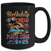 Punta Cana Birthday Trip Vacation 2025 Matching Group Mug | teecentury