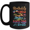 Punta Cana Birthday Trip Vacation 2025 Matching Group Mug | teecentury