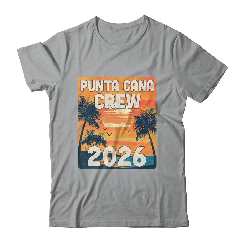 Punta Cana Crew 2026 Vacation Matching Group Travelers Trip Shirt & Tank Top | teecentury