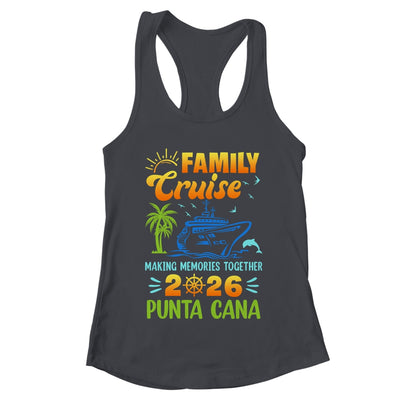Punta Cana Cruise 2026 Family Friends Group Vacation Matching Shirt & Tank Top | teecentury