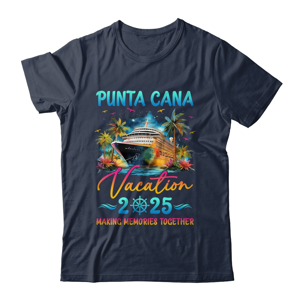 Punta Cana Family Vacation 2025 Matching Group Summer Shirt & Tank Top | teecentury
