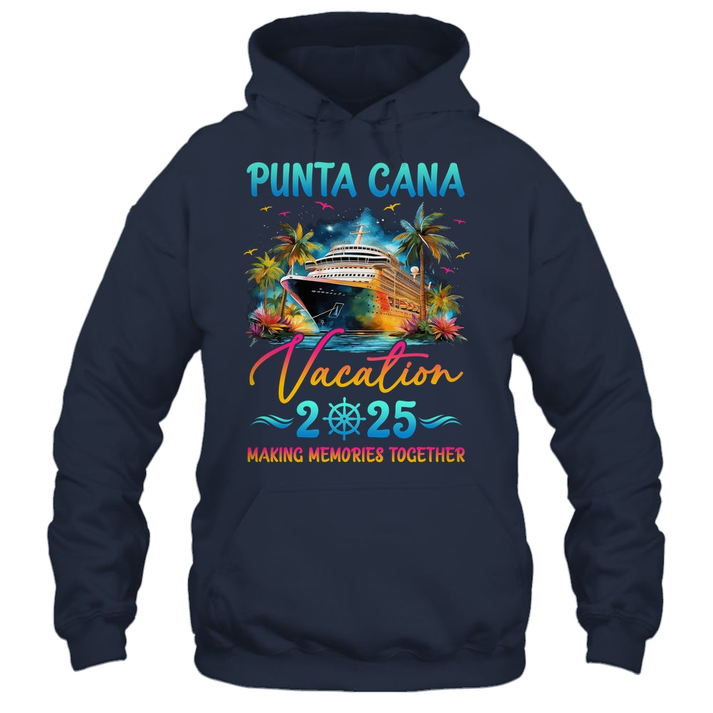 Punta Cana Family Vacation 2025 Matching Group Summer Shirt & Tank Top | teecentury