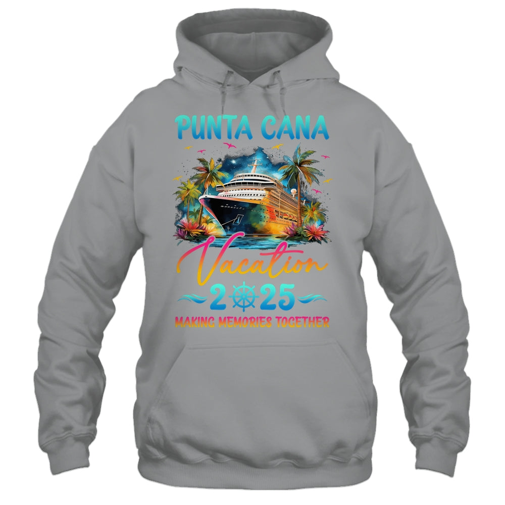 Punta Cana Family Vacation 2025 Matching Group Summer Shirt & Tank Top | teecentury