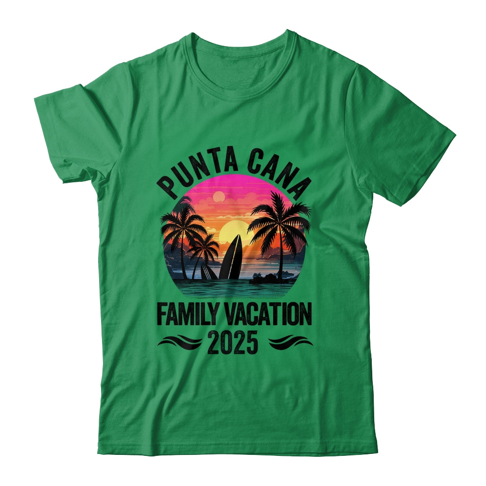 Punta Cana Family Vacation 2025 Matching Outfits Beach Summer Shirt & Hoodie | teecentury