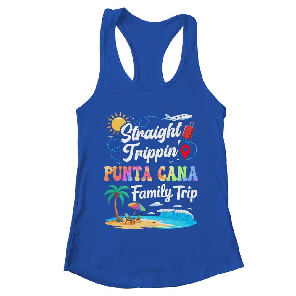 Punta Cana Family Vacation 2025 Straight Trippin Trip Shirt & Tank Top | teecentury