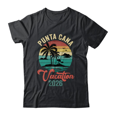 Punta Cana Family Vacation 2026 Matching Dominican Republic Shirt & Tank Top | teecentury