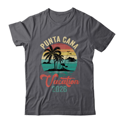 Punta Cana Family Vacation 2026 Matching Dominican Republic Shirt & Tank Top | teecentury