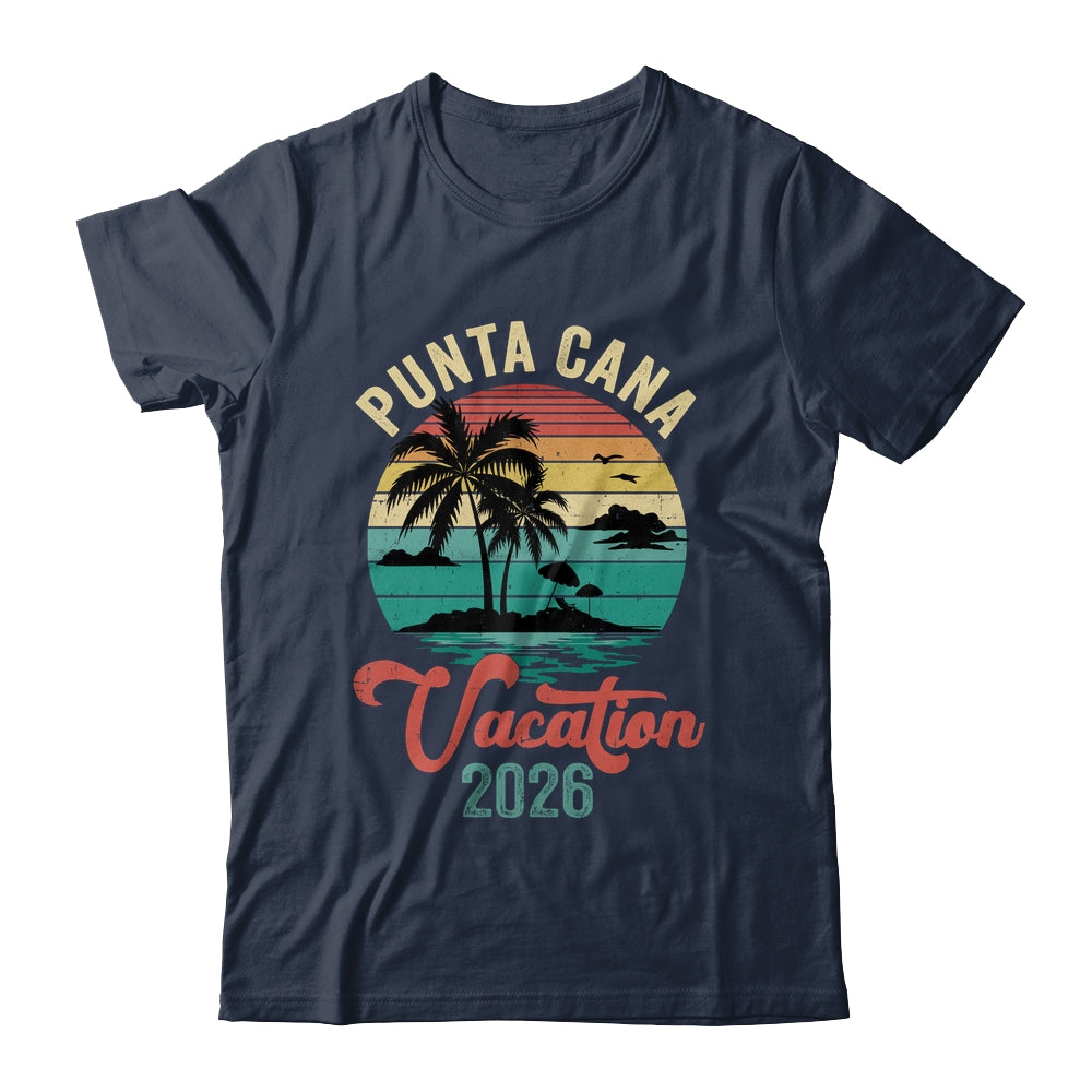 Punta Cana Family Vacation 2026 Matching Dominican Republic Shirt & Tank Top | teecentury