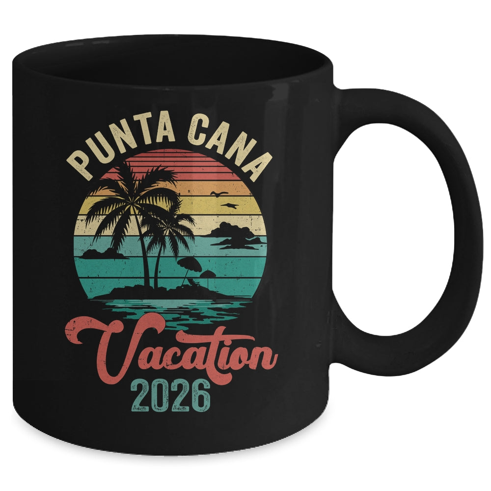 Punta Cana Family Vacation 2026 Matching Dominican Republic Mug | teecentury