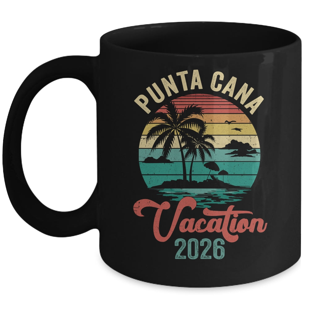 Punta Cana Family Vacation 2026 Matching Dominican Republic Mug | teecentury