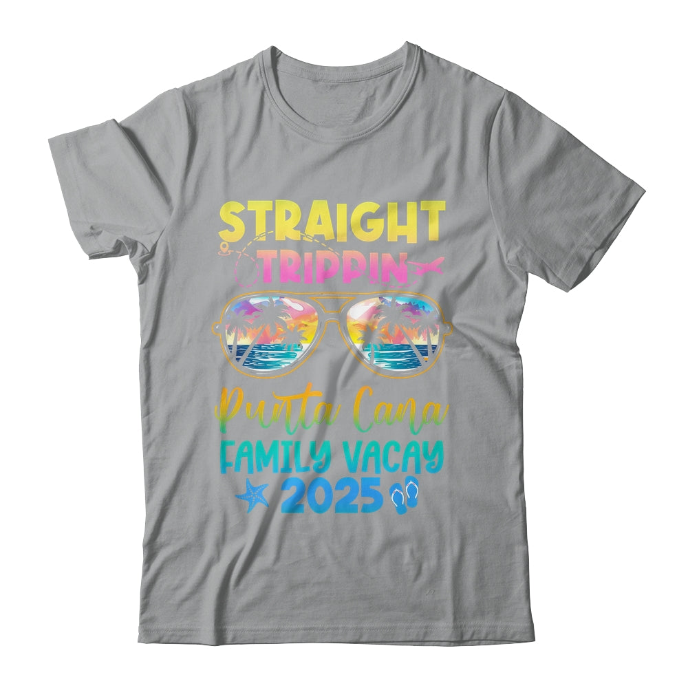 Punta Cana Family Vacay Vacation 2025 Straight Trippin Shirt & Tank Top | teecentury